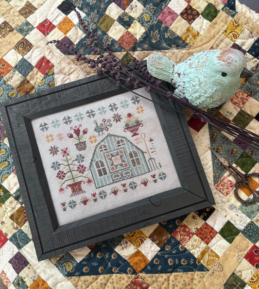 PRE-ORDER ** Summer Quilt Barn ~ Needlework Marketplace 2025 ~ Pansy Patch Quilts and Stitchery