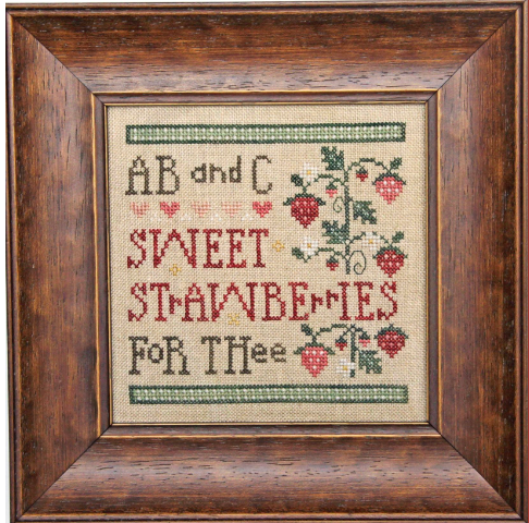Sweet Strawberries ~ Heart in Hand