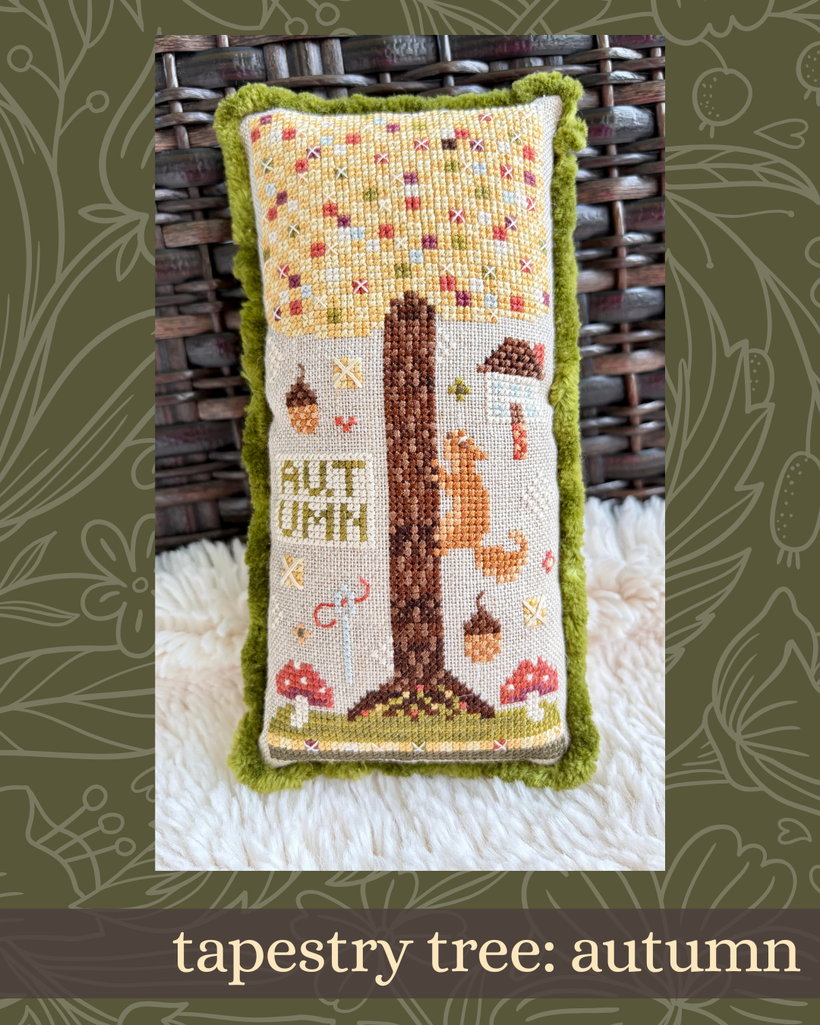 * PREORDER * Tapestry Tree - Autumn ~ Sweet Wing Studio ~ Needlework Marketplace 2026