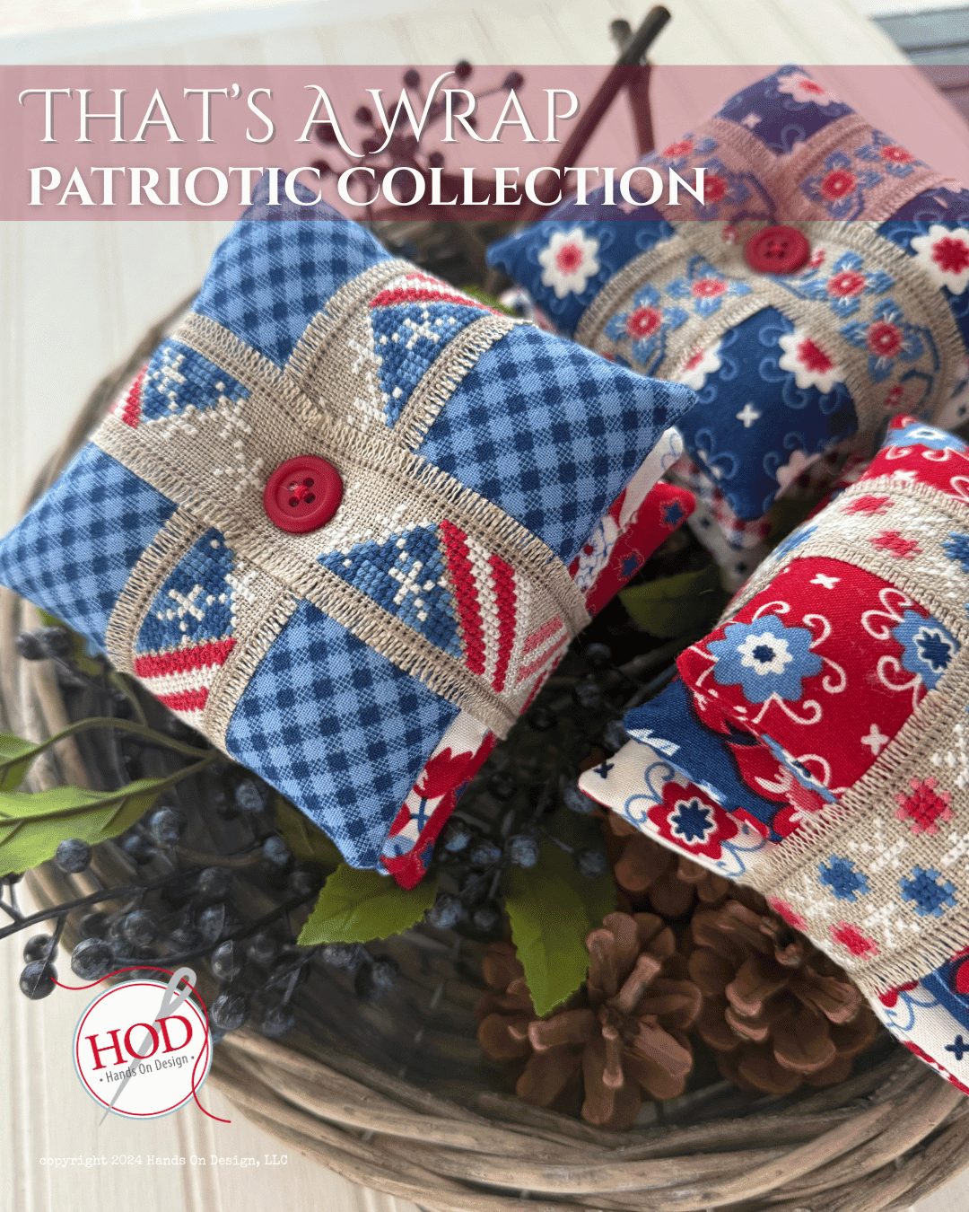 That's a Wrap Patriotic Collection  ~ Hands on Design