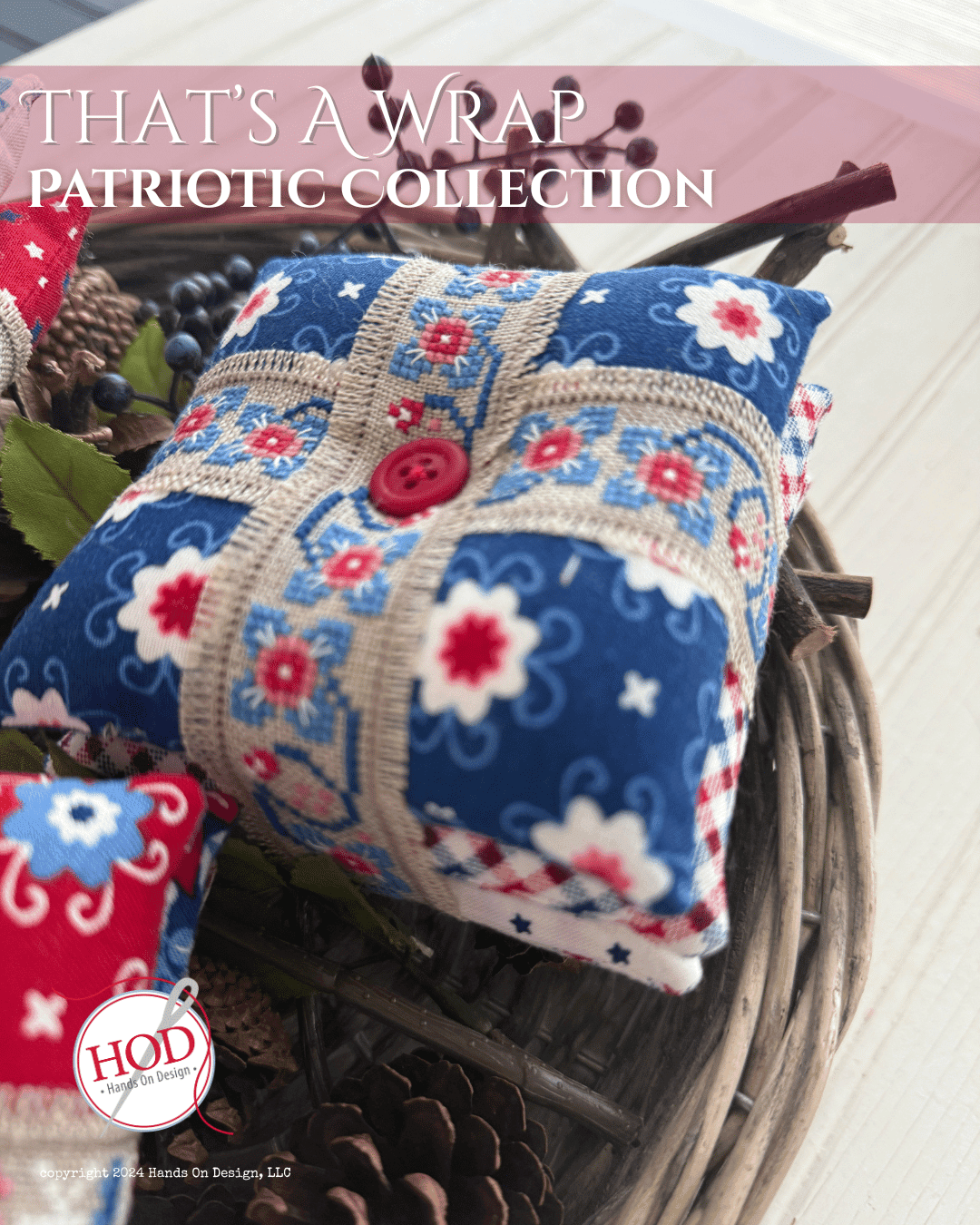 That's a Wrap Patriotic Collection  ~ Hands on Design