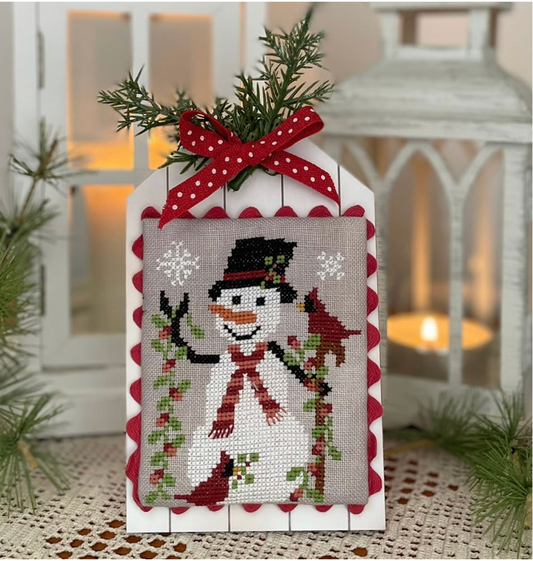 * PREORDER * The Cardinal's Snowman ~ Mani Di Donna ~ Needlework Marketplace 2026