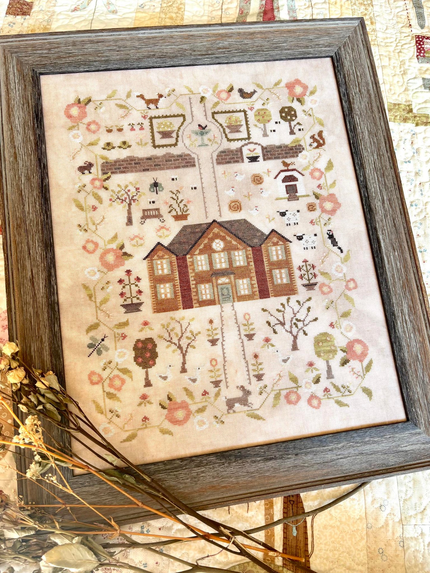 * PREORDER * The Garden at Redwood Hollow ~ Bluberry Ridge Designs ~ Needlework Marketplace 2026