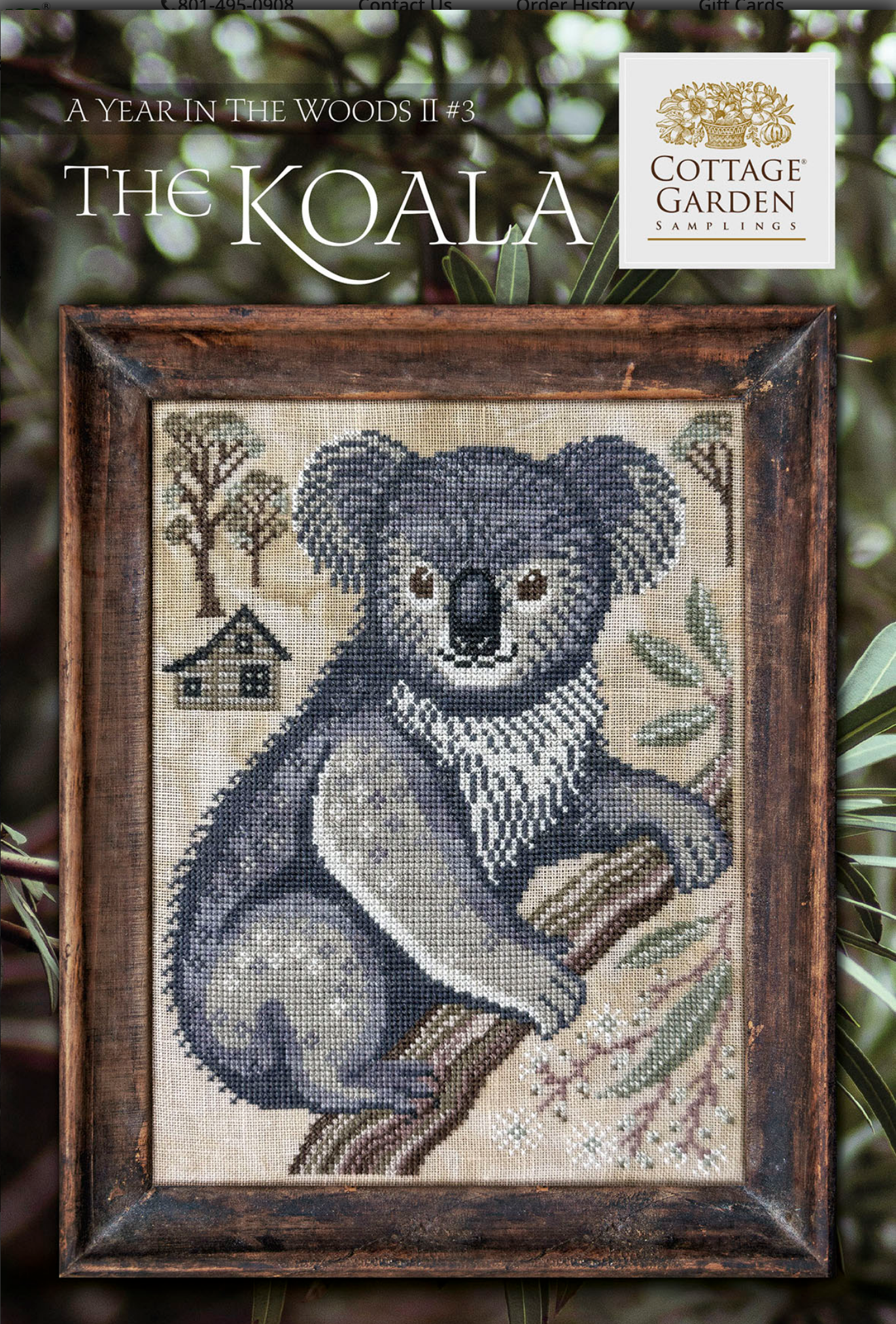 The Koala ~ A Year in the Woods 2 ~ Cottage Garden Samplings