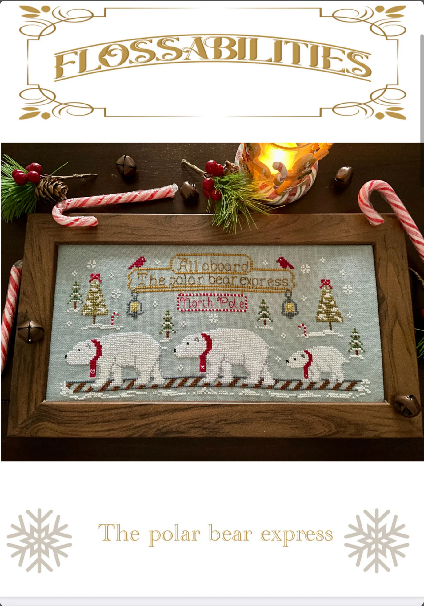 The Polar Bear Express ~ Flossabilities