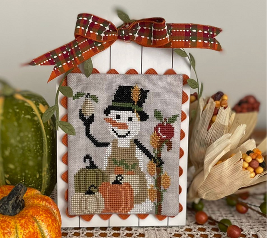 * PREORDER * The Pumpkins' Snowman ~ Mani Di Donna ~ Needlework Marketplace 2026