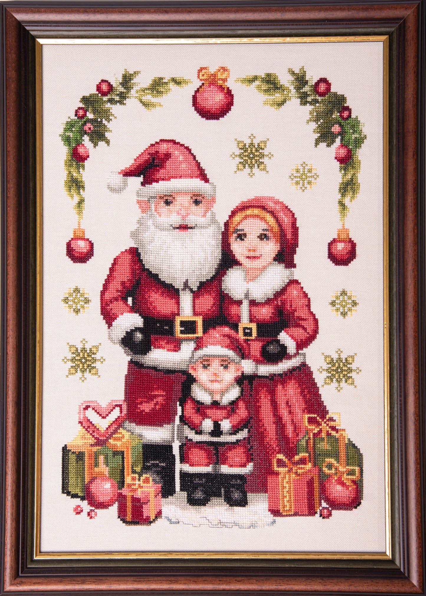 PRE-ORDER ** The Santa Family ~ Needlework Marketplace 2025 ~ Samplers and Primitives