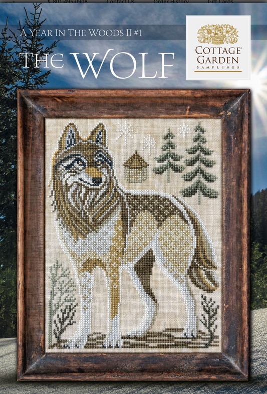 The Wolf ~ A Year in the Woods 2 ~ Cottage Garden Samplings