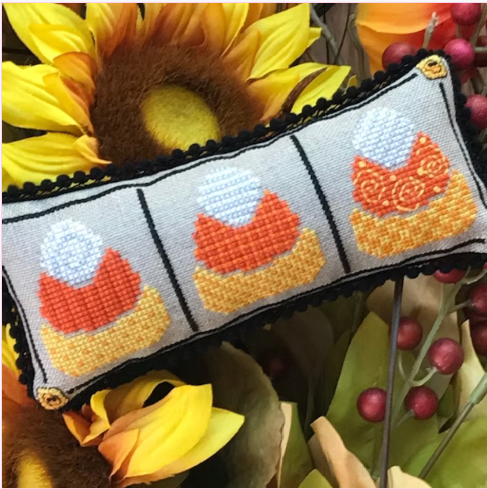 * PREORDER * Three Little Candy Corns ~ Luhu Stitches