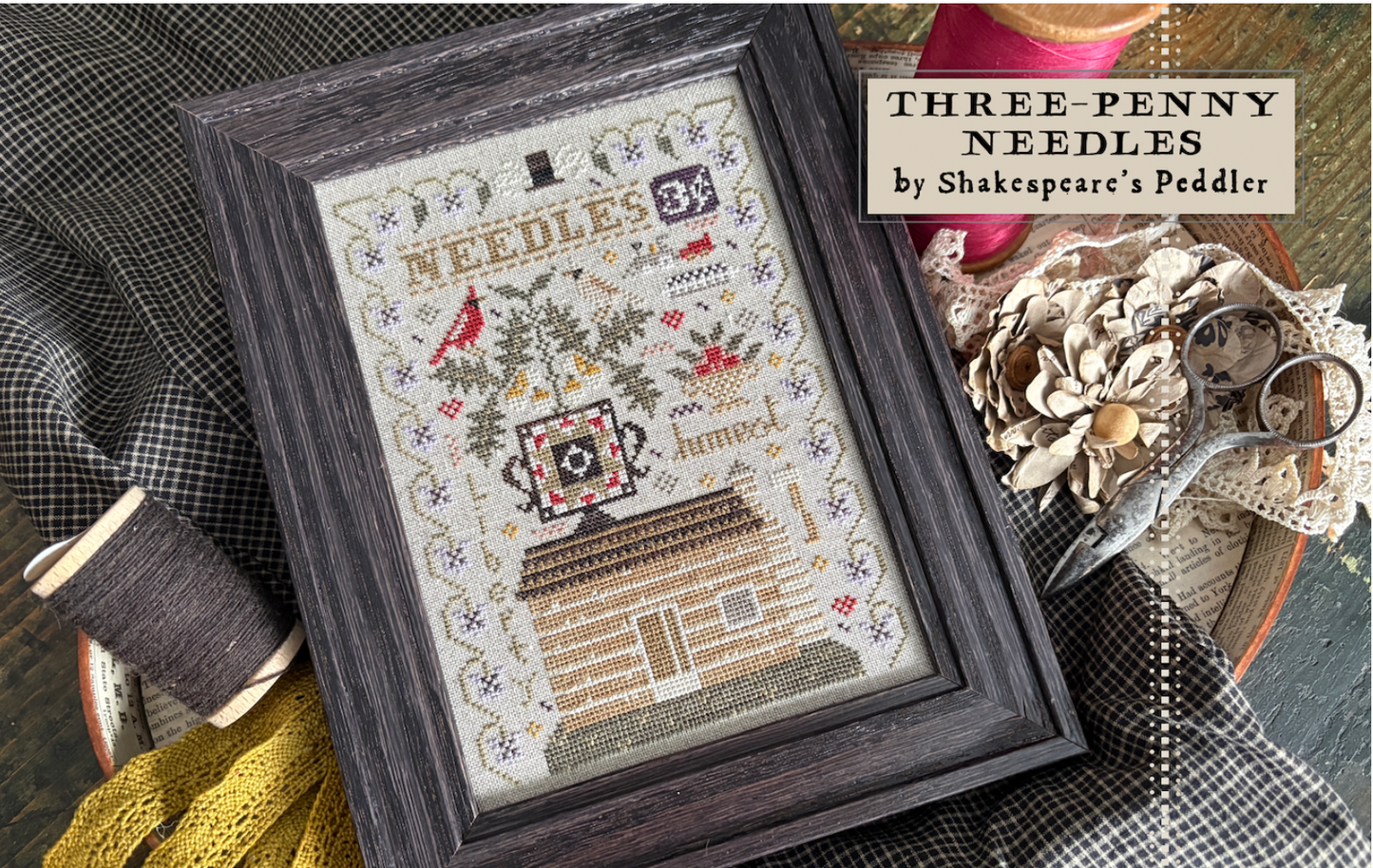 Three Penny Needles ~ Shakespeare's Peddler ~ Nashville Needlework Market 2026