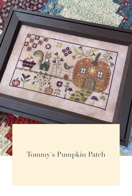 PRE-ORDER ** Tommy's Pumpkin Patch ~ Needlework Marketplace 2025 ~ Blueberry Ridge