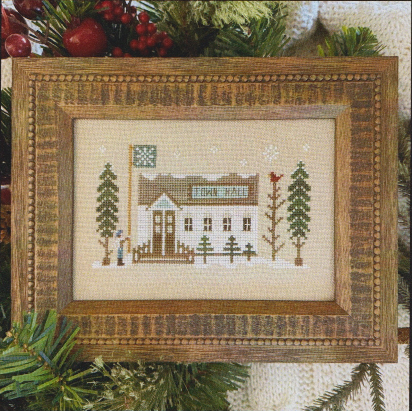 *NEW* Winterville ~ Starter Pack - 3 Charts & Classic Colorworks Floss ~ Little House Needleworks