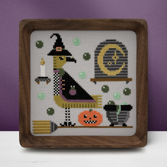 *PREORDER* Trick or Tweet - Willa ~ Market Exclusive ~ Boomerang Stitches ~ Nashville Needlework Market 2026