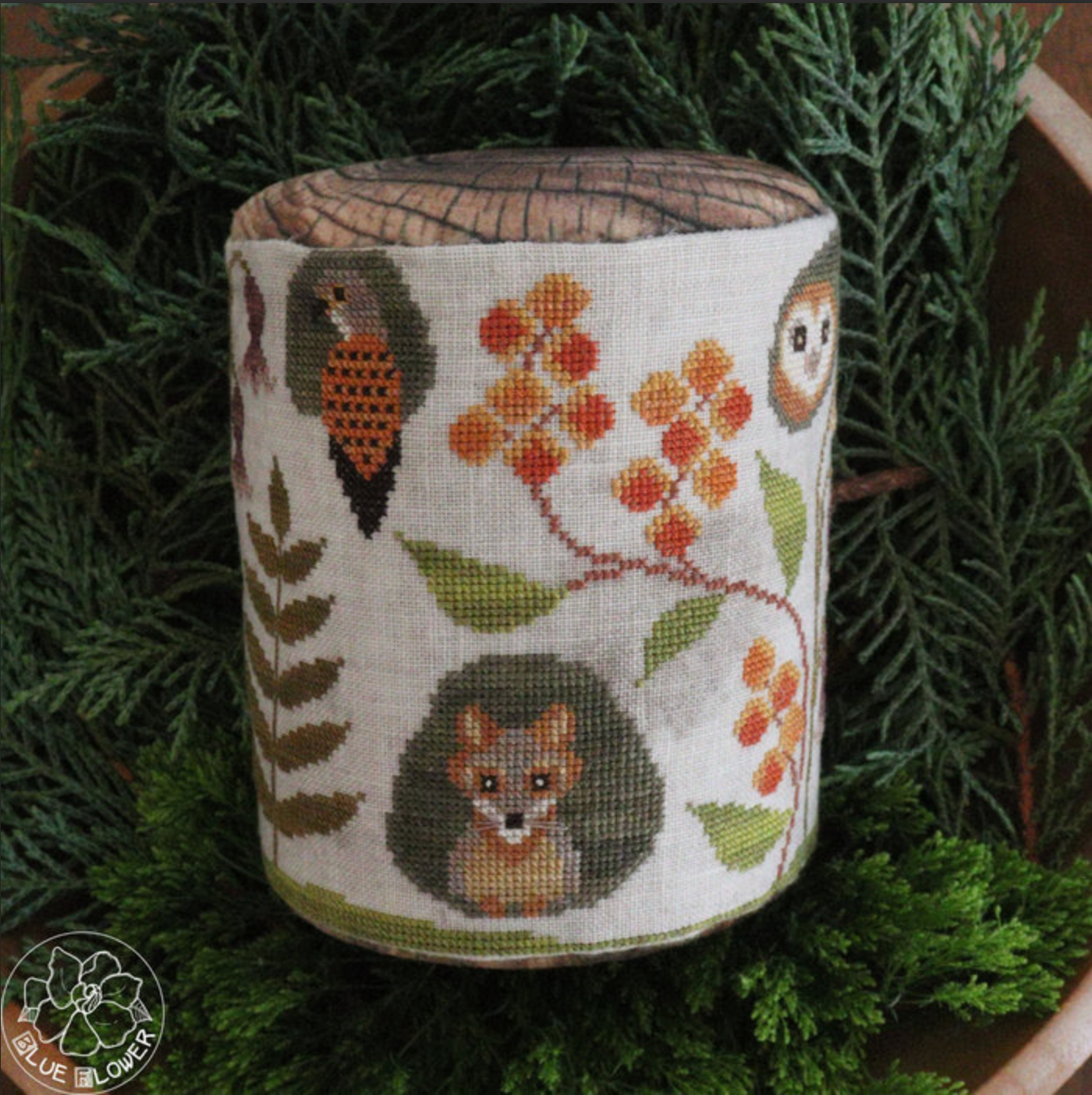 * PREORDER * Trunk Town Autumn ~ The Blue Flower ~ Needlework Marketplace 2026