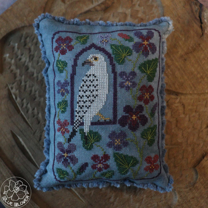 Tudor Falcon ~ The Blue Flower ~ Nashville Needlework Market 2026