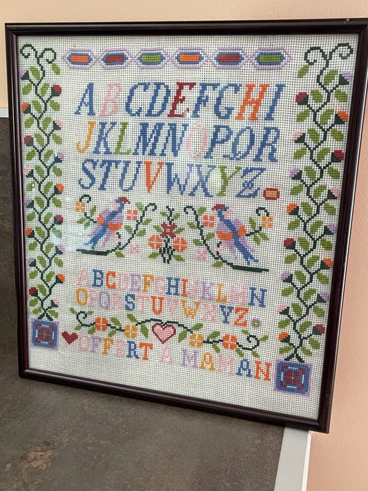 * PREORDER * Two Blue Birds Sampler ~ Jan Hicks Creates ~ Needlework Marketplace 2026