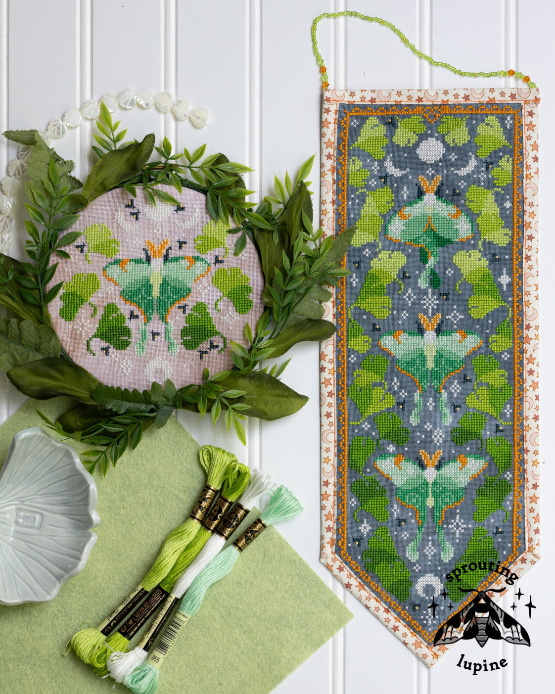 * PREORDER * Verdant Reverie ~ Sprouting Lupine ~ Needlework Marketplace 2026
