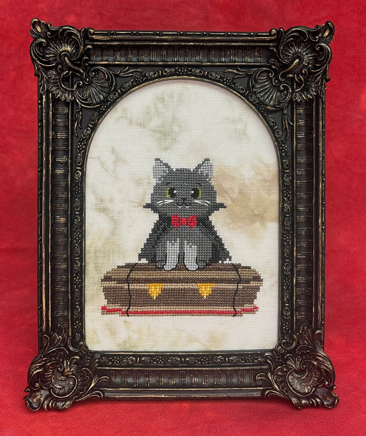 * PREORDER * Vincent the Vampire Kitty ~ The Stitchin' Kitten ~ Needlework Marketplace 2026
