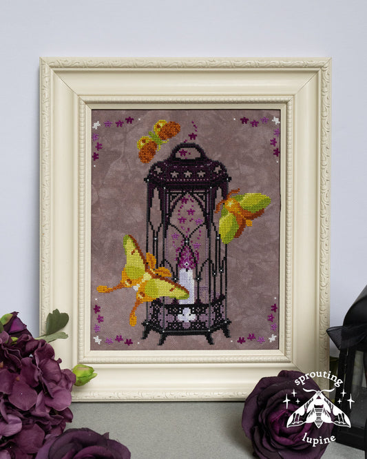 * PREORDER * Violet Glow ~ Sprouting Lupine ~ Needlework Marketplace 2026