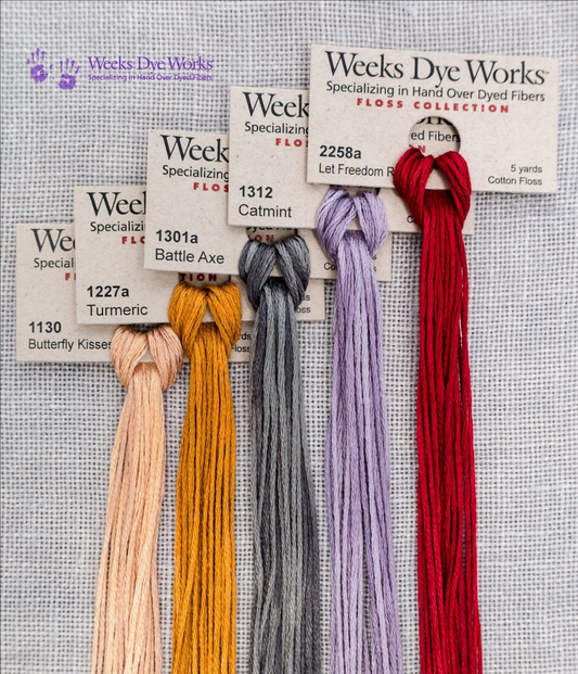 Weeks Dye Works Floss Pack 2026 ~ Nashville Needlework Market 2026