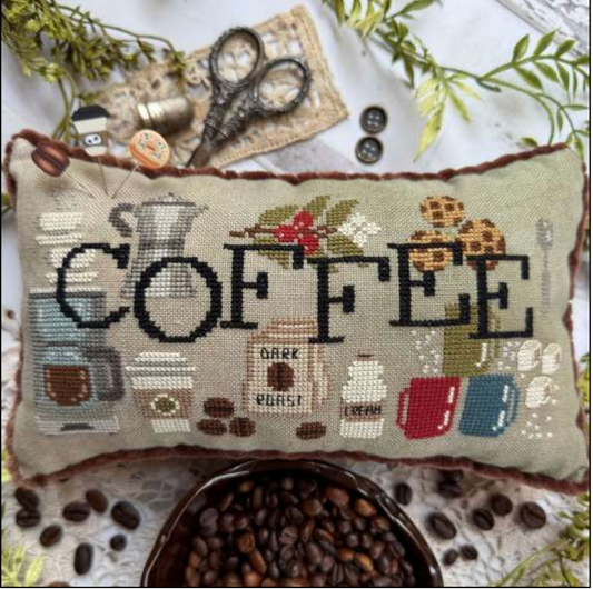 * PREORDER * When I Think of Coffee ~ Puntini Puntini ~ Needlework Marketplace 2026
