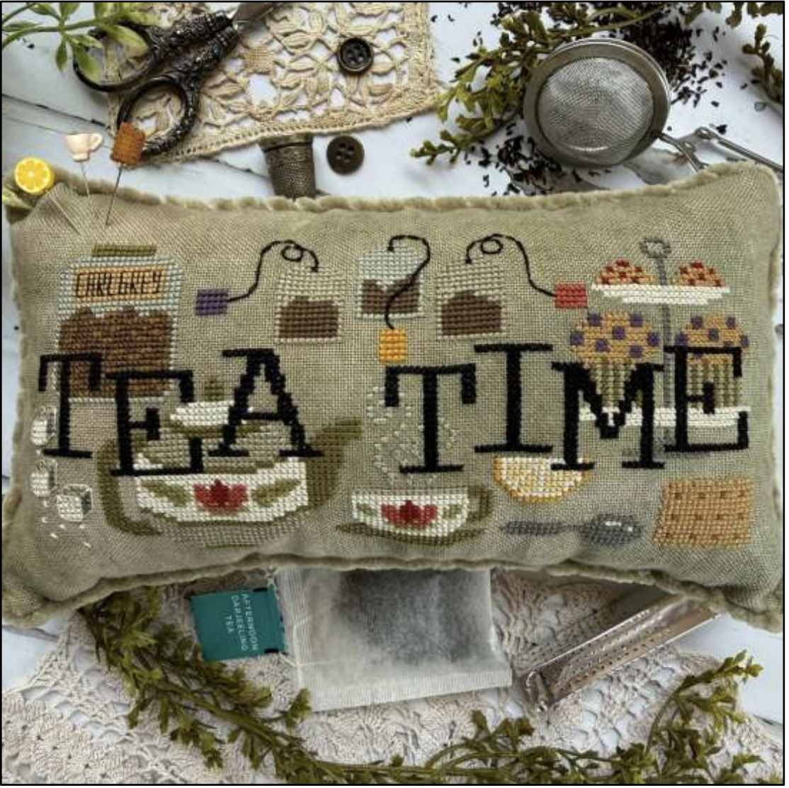 * PREORDER * When I Think of Tea Time ~ Puntini Puntini ~ Needlework Marketplace 2026