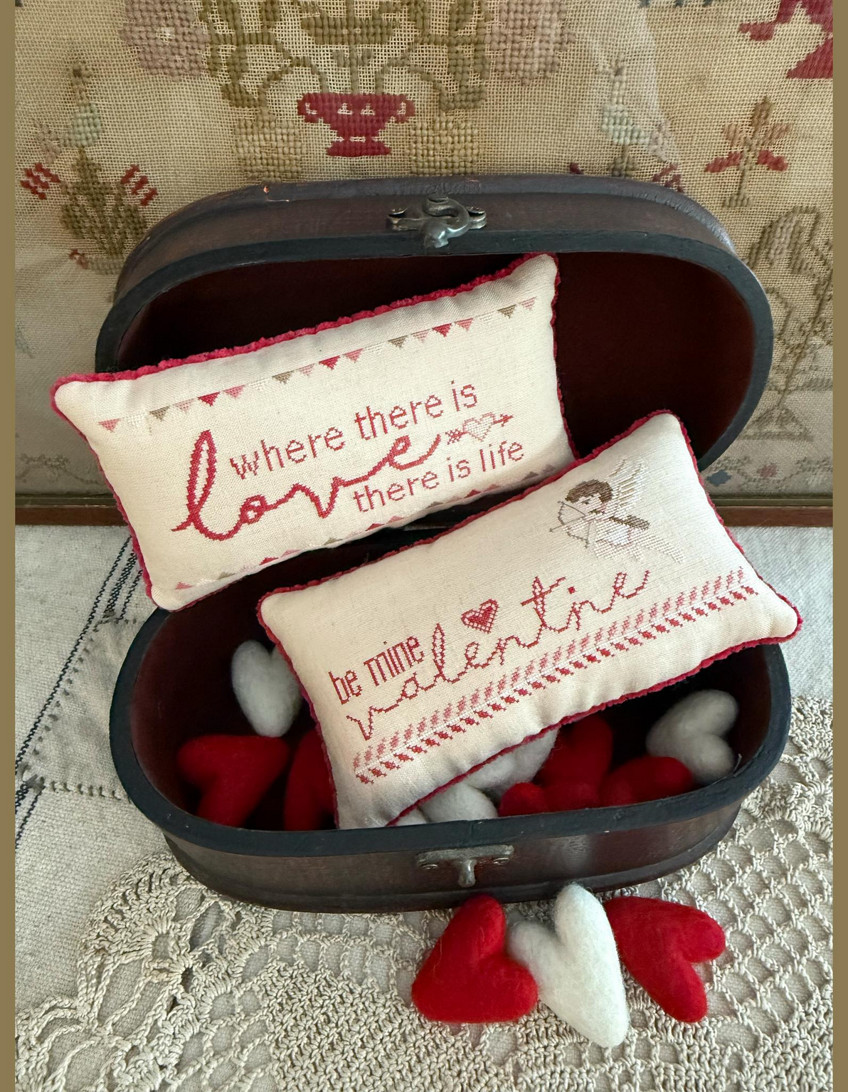 *PREORDER* Hello Love - Book with 7 Designs ~ Teresa Kogut ~ Nashville Needlework Market 2026