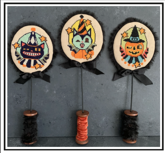 * PREORDER * Wing and Blinked Eye Gang ~ Twin Peak Primitives ~ Needlework Marketplace 2026