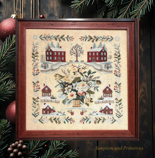 * PREORDER * Winter Day Sampler ~ Samplers and Primitives ~ Needlework Marketplace 2026