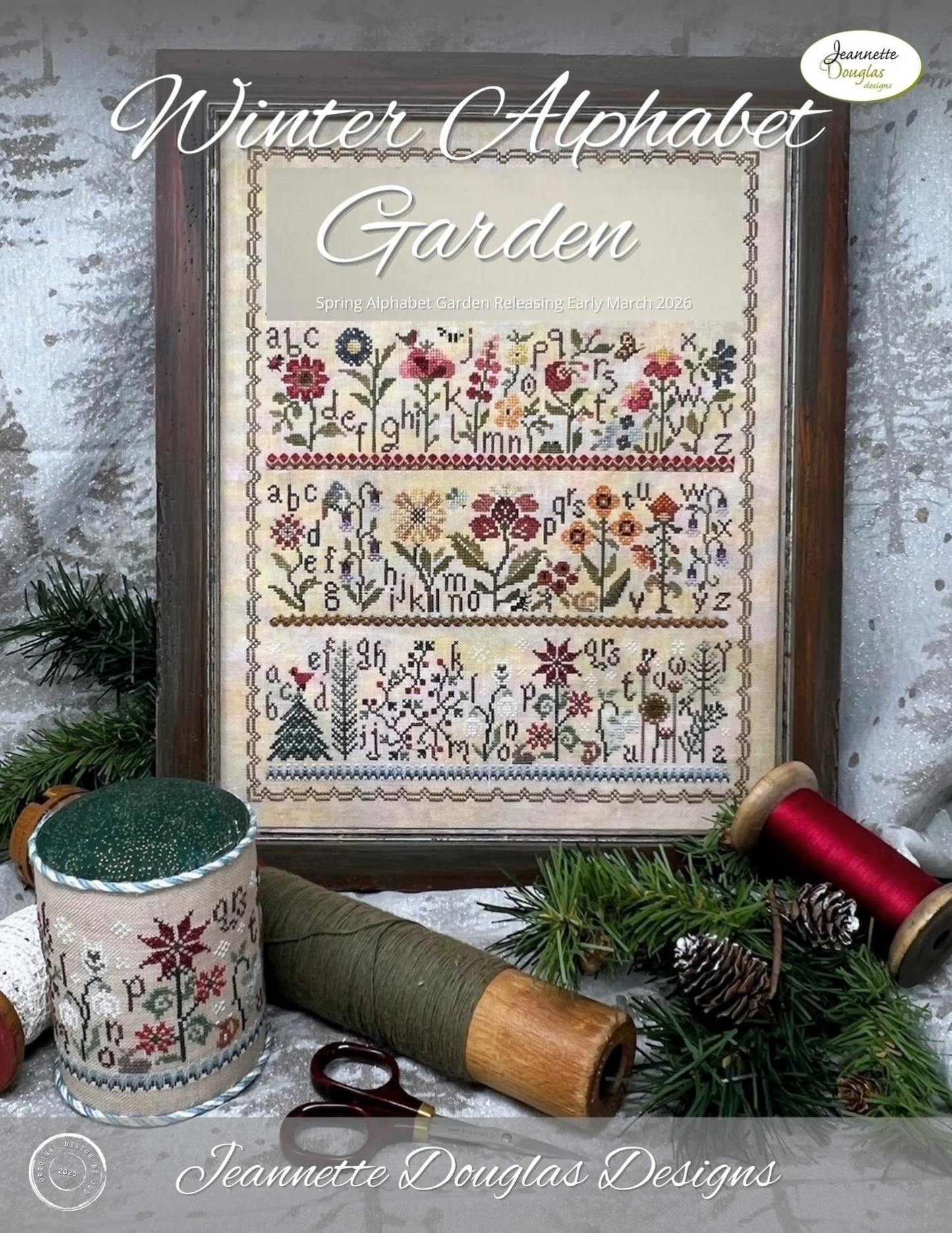 Winter Alphabet Garden ~ Jeannette Douglas