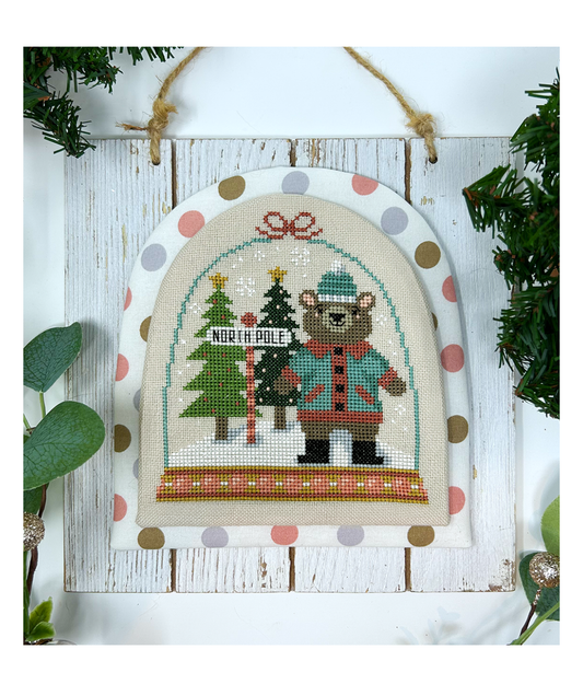 * PREORDER * Winter Snowglobes: Bear ~ Tiny Modernist ~ Needlework Marketplace 2026