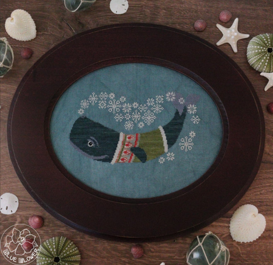 Winter Whale ~ The Blue Flower