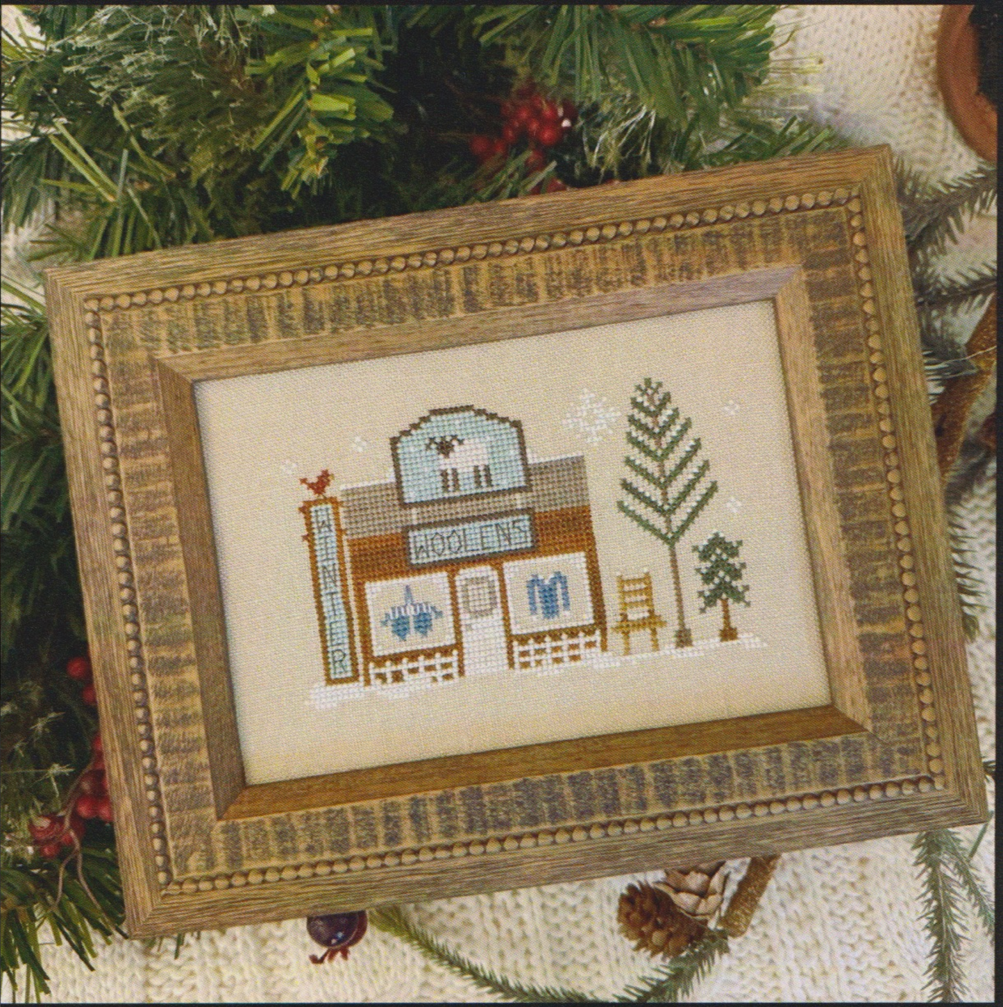 *NEW* Winterville ~ Starter Pack - 3 Charts & Classic Colorworks Floss ~ Little House Needleworks