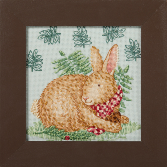 Woodland Friends - Reggie Rabbit by Debbie Mumm ~ Beaded Kit ~ Mill Hill