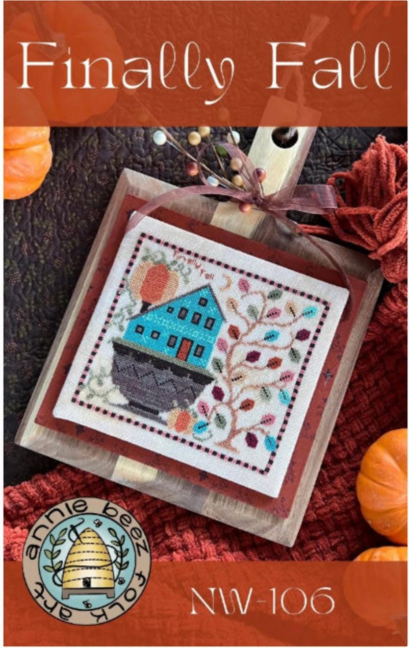 Finally Fall  ~ Annie Beez Folk Art