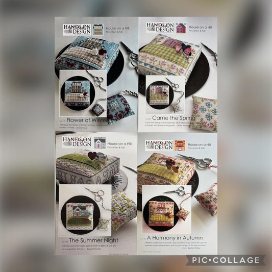 House on a Hill Series ~ Set of 4 ~ Hands on Design