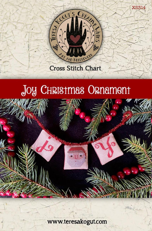 Joy Christmas Ornament ~ Teresa Kogut
